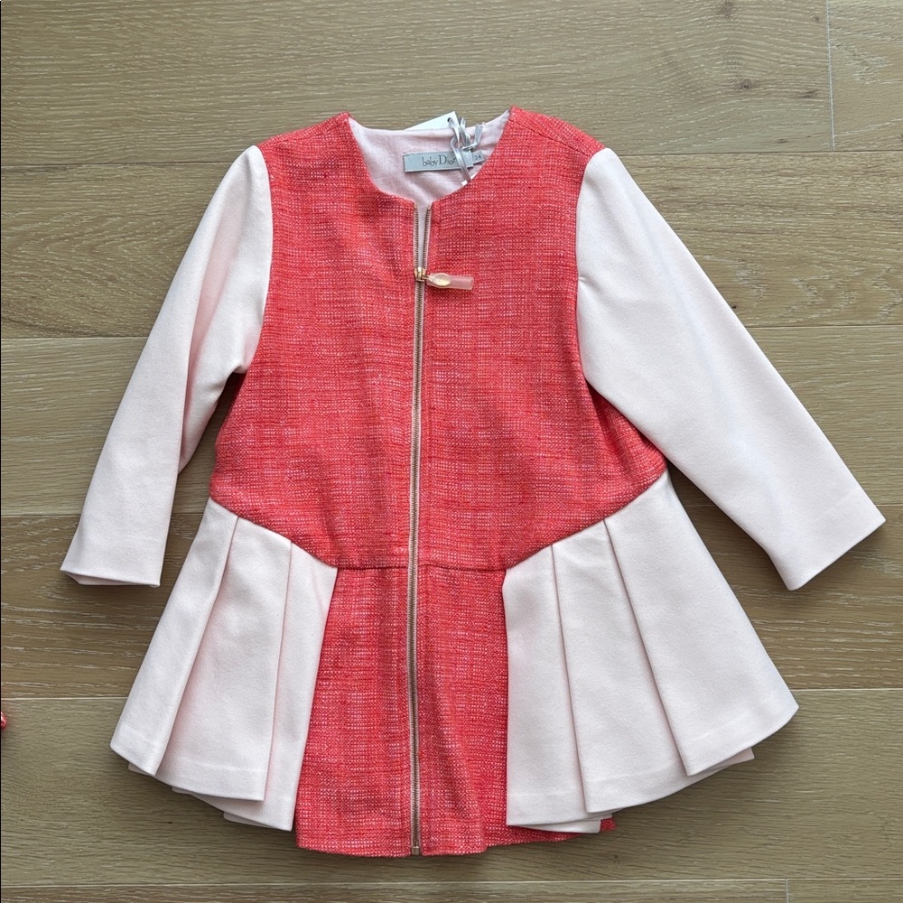 Baby Dior Classic Tweed dress set - Picture 2 of 10